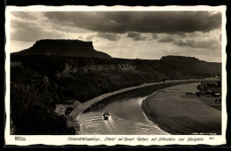 Delcampe - Foto-AK Walter Hahn, Dresden, Nr. 3923: Elbsandsteingebirge, Elbethal Bei Rathen, Lilienstein U. Königstein - Fotografie