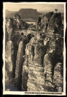 Delcampe - Foto-AK Walter Hahn, Dresden, Nr. 3208: Bastei-Brücke In Der Sächsischen Schweiz - Fotografie