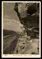 Delcampe - Foto-AK Walter Hahn, Dresden, Nr. 13075: Elbsandsteingebirge, Rahm-Hanke Mit Blick Auf Die Elbe - Fotografie