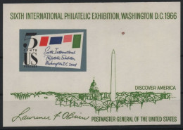 Delcampe - Etats-Unis : Bloc N° 10 Xx Neuf Sans Charnière Année D'émission 1966 - Blocs-feuillets