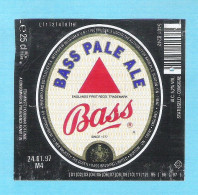 Delcampe - BIERETIKET -  BASS PALE ALE  - 25 CL.  (BE 762) - Bier