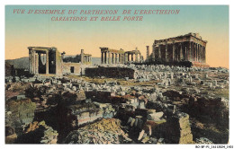 Delcampe - BO-BFP1-0717-GRECE - Vue D'enssemple Du Parthenon De L'erectheion - Cariatides Et Belle Porte - Griechenland
