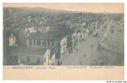 Delcampe - BO-BFP1-0714-GRECE - SALONIQUE - Boulevard Nikis - Griechenland