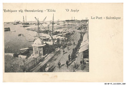 Delcampe - BO-BFP1-0696-GRECE - SALONIQUE - Le Port - Griechenland
