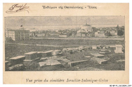 Delcampe - BO-BFP1-0690-GRECE - Vue Prise Du Cimitière Israélite-salonique-grèce - Griechenland
