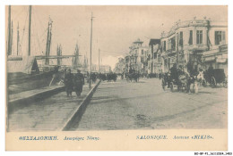 Delcampe - BO-BFP1-0703-GRECE - SALONIQUE - Avenu Nikis - Griechenland