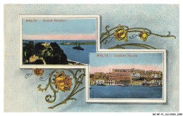 Delcampe - BO-BFP1-0531-MALTE - MALTA - Grand Harbour - Costom House - Malta