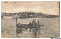 Delcampe - BO-BFP1-0529-MALTE - MALTA - Fishing Boat - Malta