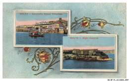Delcampe - BO-BFP1-0530-MALTE - MALTA - Admiralty House Vittoriosa - Bighi Hospital - Malta