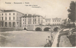 Delcampe - ITALIE VENETO TREVISO #29197 MONUMENTO E DANTE PECHEUR - Treviso
