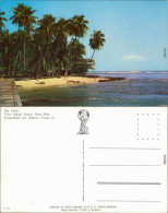 Delcampe - Postcard Insel Uvita Isla Uvita Strandhütte Palmen 1970 - Costa Rica