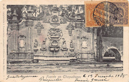 Delcampe - Ciudad De México - Fuente En Chapultepec - Ed. G. Bauer 63 - Mexiko
