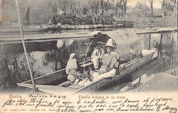 Delcampe - México - Familia Indigena En Su Canoa - Ed. Latapi Y Bert 50 - Mexiko