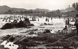 Delcampe - México - ACAPULCO - Playa De Hornas - POSTAL FOTO - Ed. Desconocido 1048 - Mexiko