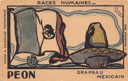 Delcampe - México - La Bandera Mexicana - Ed. Phosphatine - Mexiko