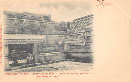 Delcampe - México - Excavacion De Mitla - Ed. E. Arenz (Vienna, Austria) - Mexiko