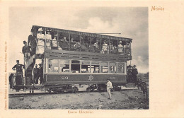 Delcampe - Ciudad De México - Carro Eléctrico 59 - Ed. Ruhland & Ahlschier - Mexiko