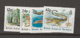 Delcampe - 1991 MNH British Antactic Territory, Mi 173-76 Postfris** - Ungebraucht