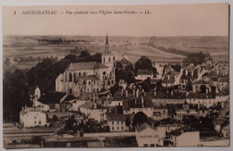 Delcampe - NEUFCHATEAU (88 Vosges) - Vue Aérienne Vers Eglise Saint Nicolas - Neufchateau