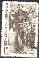 Delcampe - Indochine Poste Obl Yv:261 Mi:302 Doudart De Lagree (TB Cachet Rond) - Usados
