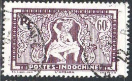 Delcampe - Indochine Poste Obl Yv:168 Mi:180 L'Apsara (TB Cachet Rond) - Usados