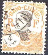 Delcampe - Indochine Poste Obl Yv:103 Mi:109 Annamite (TB Cachet Rond) - Usados