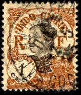 Delcampe - Indochine Poste Obl Yv:100 Mi:106 Annamite (TB Cachet Rond) - Usados
