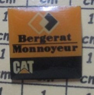 Delcampe - Pin811b   MARQUE CATERPILLAR BERGERAT MONNOYEUR - Marques