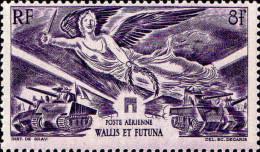 Delcampe - Wallis & Futuna Avion N** Yv:  4 Mi:169 Anniversaire De La Victoire - Unused Stamps