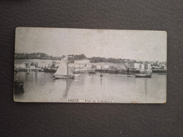 Delcampe - Brest - Port De Commerce - Papier Grains De Café - Chicorée à La Ménagère - Format 13.5 X 6.5 Cm - Brest