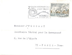 Delcampe - MONACO CHEVAL LIPPIZAN YT 834 SUR ENVELOPPE MONTE CARLO 1970 - Pferde