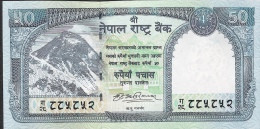 Delcampe - NEPAL  P63a  50 RUPEES  2008 Signature 14   UNC. - Népal