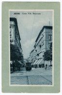 Delcampe - ANCONA TRAM In Cornice Verde Corso Vittorio Emanuele 1912 - Ancona