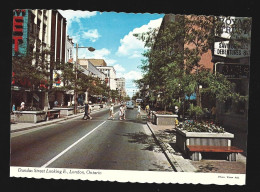 Delcampe - East London Dundas Street Ontario Canade Photo Post Card - London