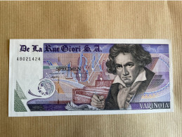 Delcampe - BILLET DE LA RUE GIORI SA VARINOTA N° AB021424 OCCASION SUPERBE - Autres - Europe