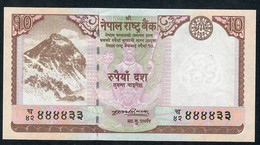 Delcampe - NEPAL P61a    10 RUPEES 2008 Signature 14 UNC. - Népal
