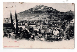 Delcampe - Suisse -  Lucerne   Luzern -  Mit Pilatus - Luzern