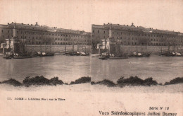 Delcampe - CPA - ROME - L'Ancien Port Sur Le Tibre - Edition Vues Stéréoscopiques Julien Damoy - Stereoskopie