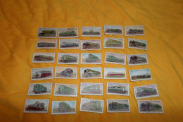 Delcampe - Lot Serie Complete Carte De Pesee Bascule Automatique Usagee / 30 Locomotives - Serie A / N°1 A 30 / S.A.F.B.A. - Autres & Non Classés