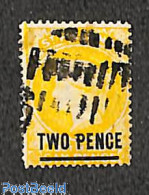 Delcampe - Saint Helena 1884 TWO PENCE On 6d, Perf. 14, WM Crown-CA, Used, Used Or CTO - St. Helena