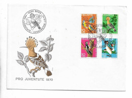 Delcampe - SCHWEIZ / 1970, Mi. 936-939 "Voegel" FDC (R2716) - FDC