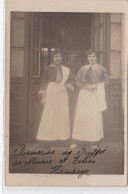 Delcampe - HENDAYE : Carte Photo D'une Devanture De Buffet (restaurant - Café) - Très Bon état - Hendaye