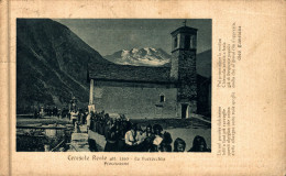 Delcampe - CERESOLE REALE, Torino - Processione - La Parrocchia - Poesia Di G. Camerana - VG - #030 - Sonstige & Ohne Zuordnung