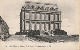 Delcampe - XU  16-(20) AJACCIO - CHATEAU DE LA PUNTA POZZO DI BORGO  - 2 SCANS - Ajaccio