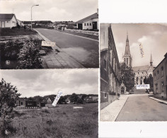 Delcampe - Alsemberg   :   3 Kaarten   (  15 X 10.5 Cm ) Wijk Grootbos- Wijk Ingendaal - Kerk - Beersel