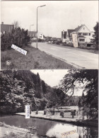 Delcampe - Sint-Genesius-Rode : 2 Kaarten   (  15 X 10.5 Cm ) Bevrijdingslaan - Kasteel - Rhode-St-Genèse - St-Genesius-Rode