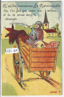 Delcampe - LA NORMANDIE- CARTE A SYSTEME- ATTELAGE D ANE- N AS-TU JAMAIS VU LA NORMANDIE- COMPLET- RARE - Basse-Normandie
