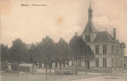 Delcampe - MAYET - MAIRIE ET PLACE - Mayet