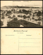 Delcampe - Brazil Old Postcard Rio De Janeiro Praca 15 De Novembro Tram Ships Boats Harbour - Sonstige