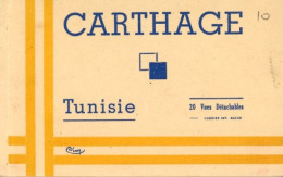 Delcampe - Album Mit 20 CPA Carthage Karthago Tunesien - Tunesien